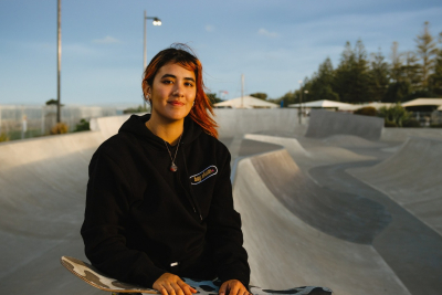Skate star shows others how to shine