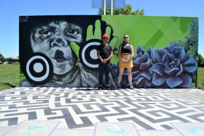 Thoughtful mural brings vibrancy to Pirimai community